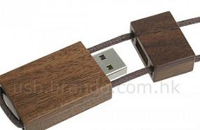Модная деревянная USB флешка