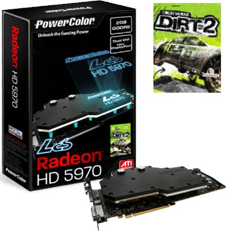 PowerColor LCS HD5970 2GB GDDR5