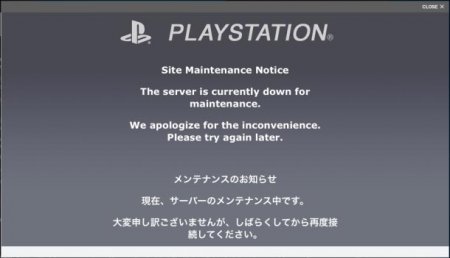Очередное падение сервиса PlayStation Network
