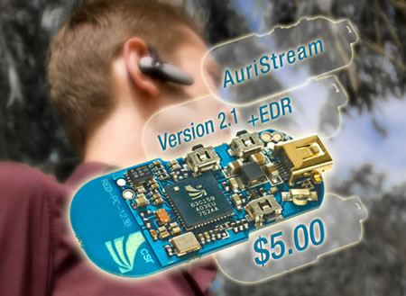 CSR выпустит Bluetooth-гарнитуру за пять долларов