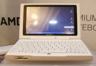 Raon представила первый двухъядерный мини-ноутбук